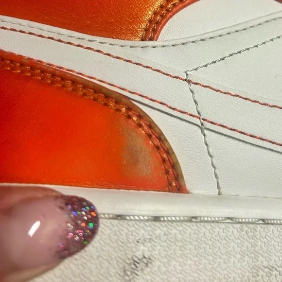 AIR JORDAN 1 MID SE MEN'S SIZE 10 DS SHOES ELECTRO WHITE - Picture 10 of 11